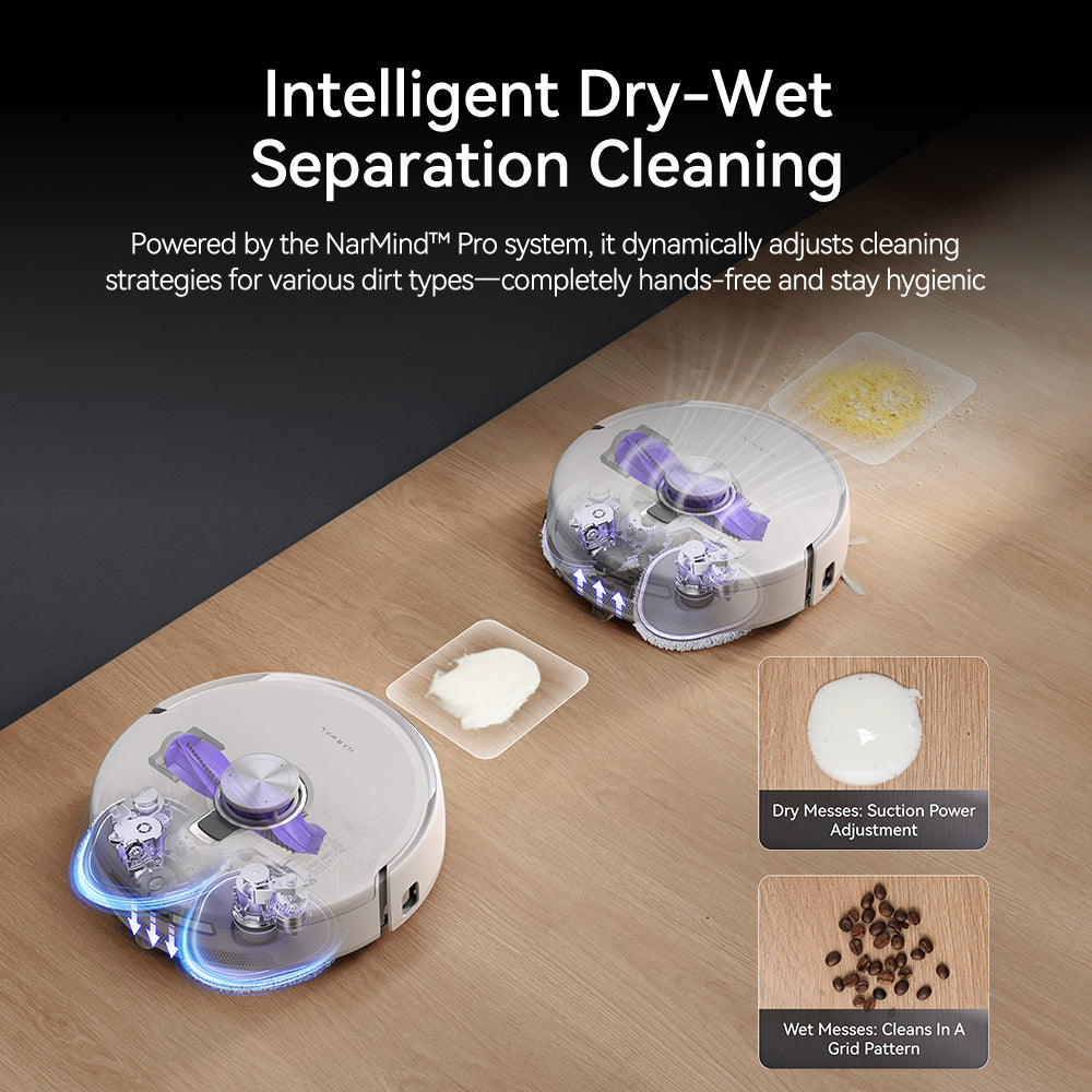 Narwal Freo Z10 Ultra AI Robot Vacuum | Dual-Camera & Dual-Chip | EdgeReach™ Triangul