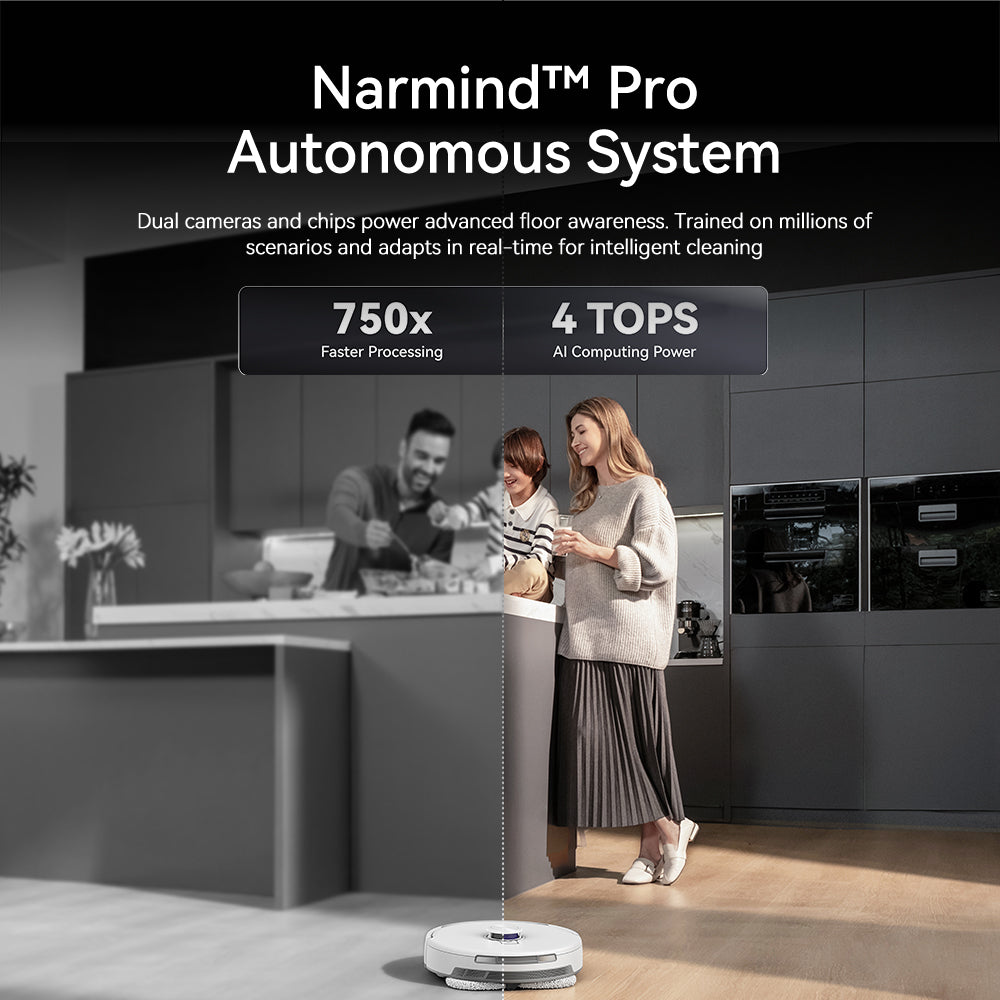 Narwal Freo Z10 Ultra AI Robot Vacuum | Dual-Camera & Dual-Chip | EdgeReach™ Triangul