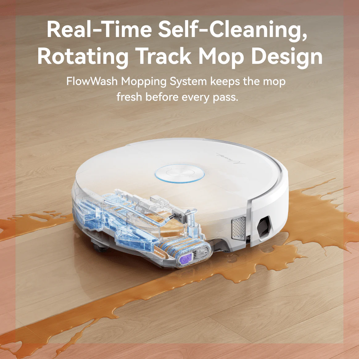 【NEW】Narwal Freo Flow Robot Vacuum Cleaner | FlowWash Mopping System | Real-time self-cleaning | 22000Pa Suction Power | Dual Tangle-Free System | EdgeReach Mop Extension | Auto Mop Cleaning&Drying