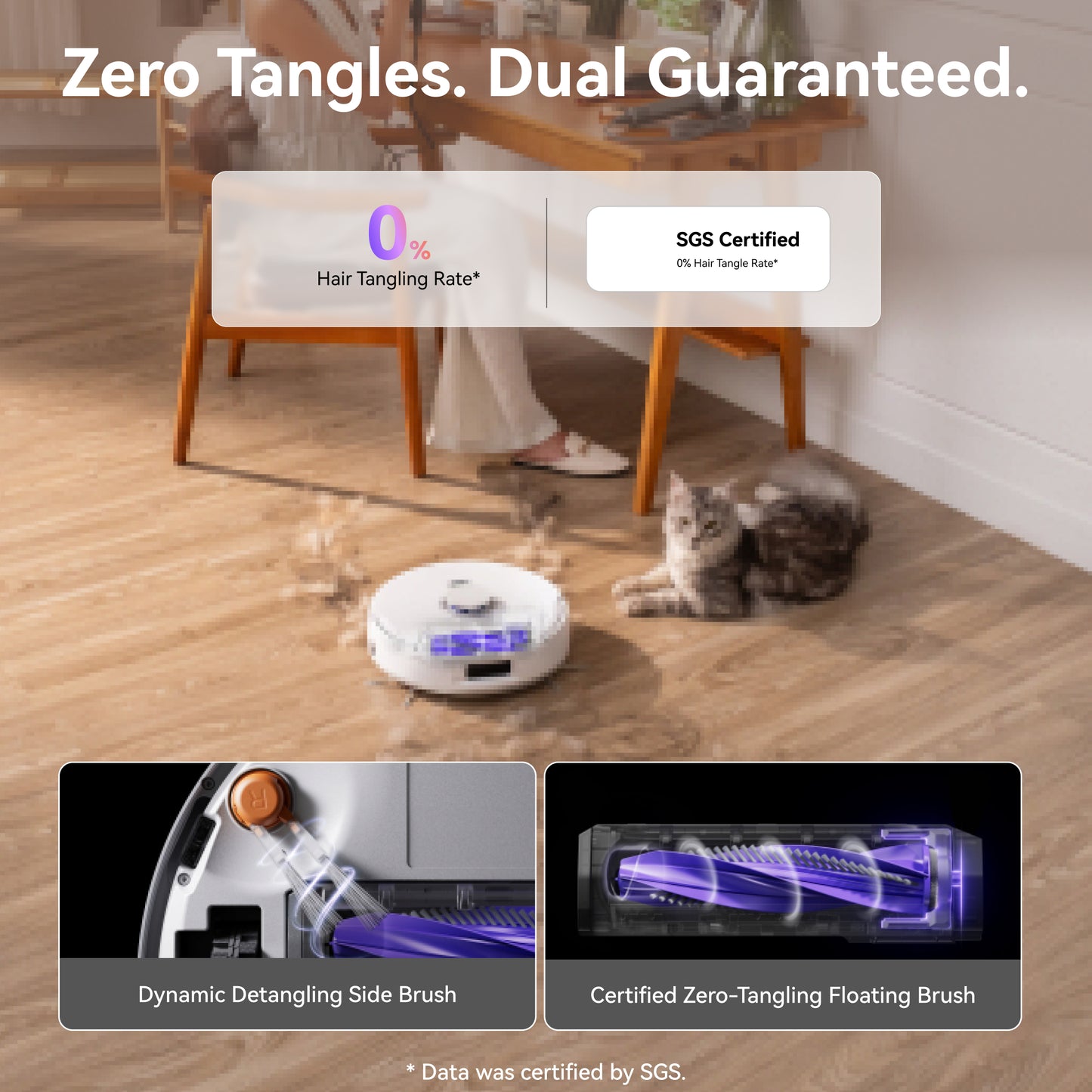 【New】Narwal  Freo Z10 Floor robot vacuum cleaner mop | Dual Tangle-free System | 15000PA |  MopExtend and EdgeSwing
