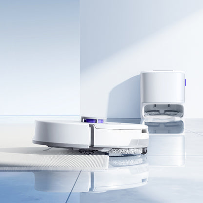 【New】Narwal Freo X10Pro Robot Vacuum Cleaner 11000Pa Suction Power | Dual Tangle-Free System | EdgeReach Mop Extension | Auto Mop Cleaning&Drying