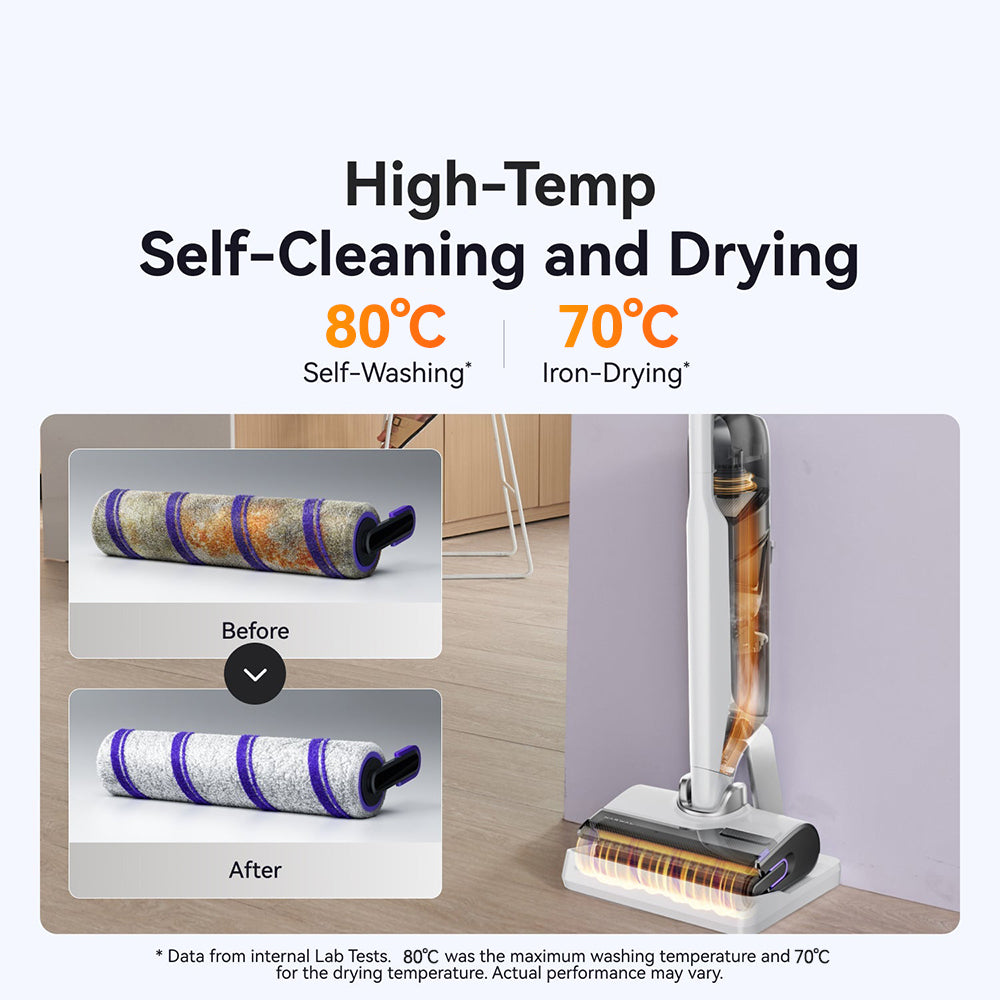 【Pre-order: Ships in 30 days】Narwal S30 cordless Wet and Dry Vacuum Cleaner handheld electric mop Effortless Maneuver | Tangle-Free | Auto Solution Dispensing | 20000Pa strong suction | 180° Flat | 55min Run Time | Self Cleaning&dry