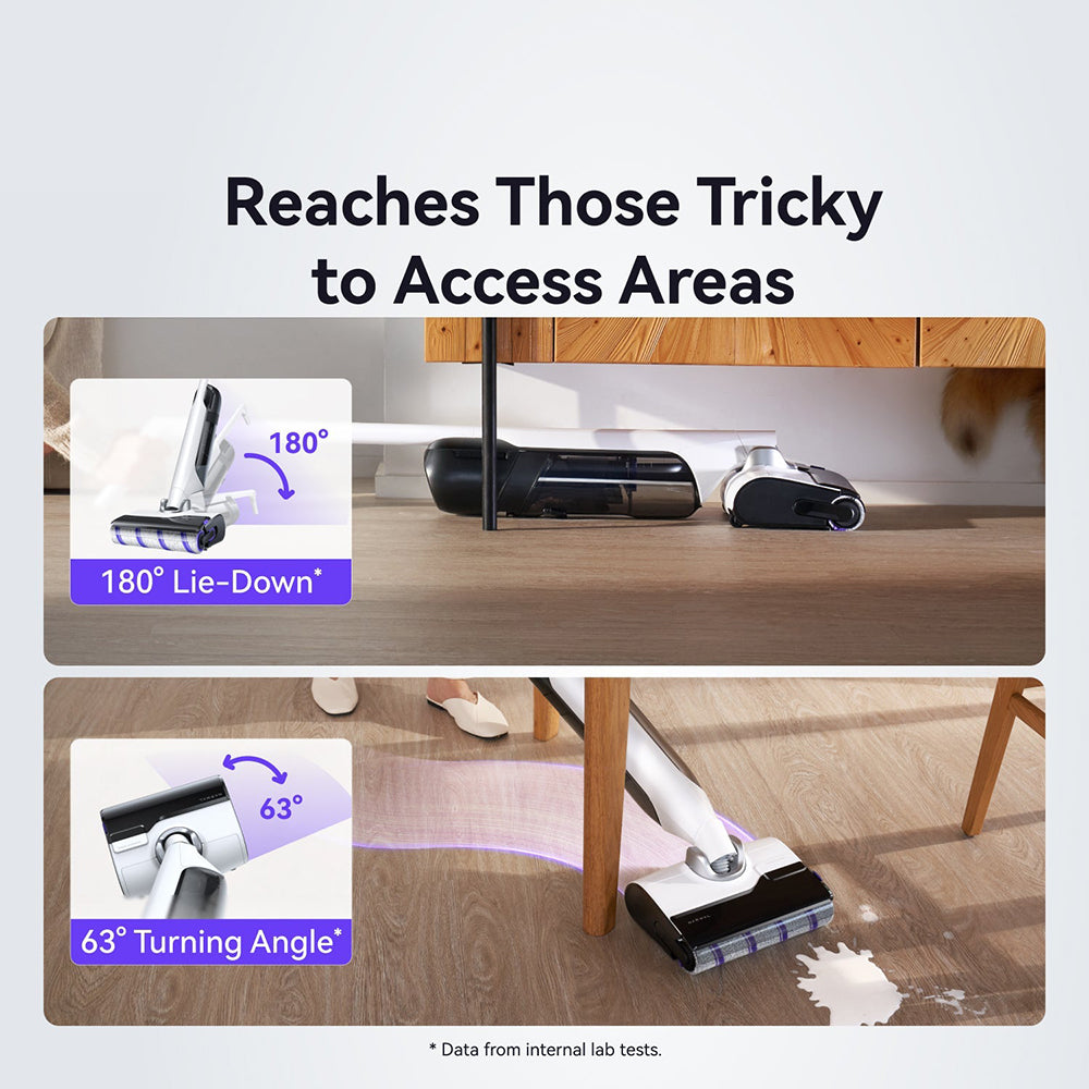 【Pre-order: Ships in 30 days】Narwal S30 cordless Wet and Dry Vacuum Cleaner handheld electric mop Effortless Maneuver | Tangle-Free | Auto Solution Dispensing | 20000Pa strong suction | 180° Flat | 55min Run Time | Self Cleaning&dry
