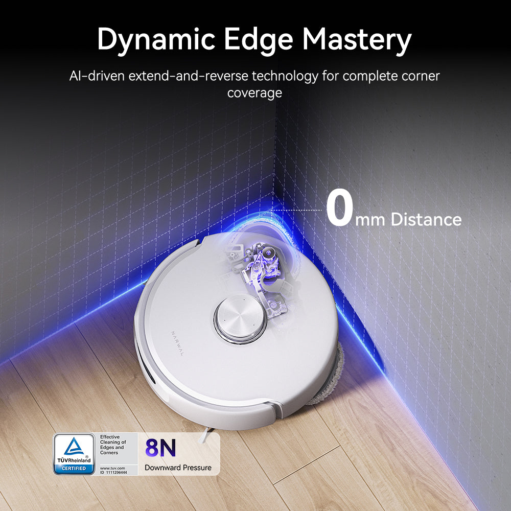 Narwal Freo Z10 Ultra AI Robot Vacuum | Dual-Camera & Dual-Chip | EdgeReach™ Triangul
