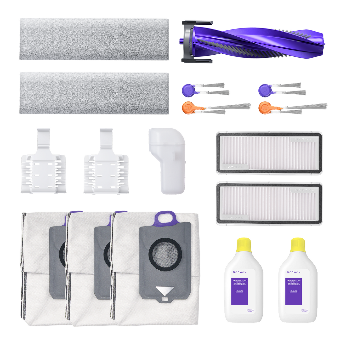 Narwal Flow Robot Vacuum Cleaner Accessories pack