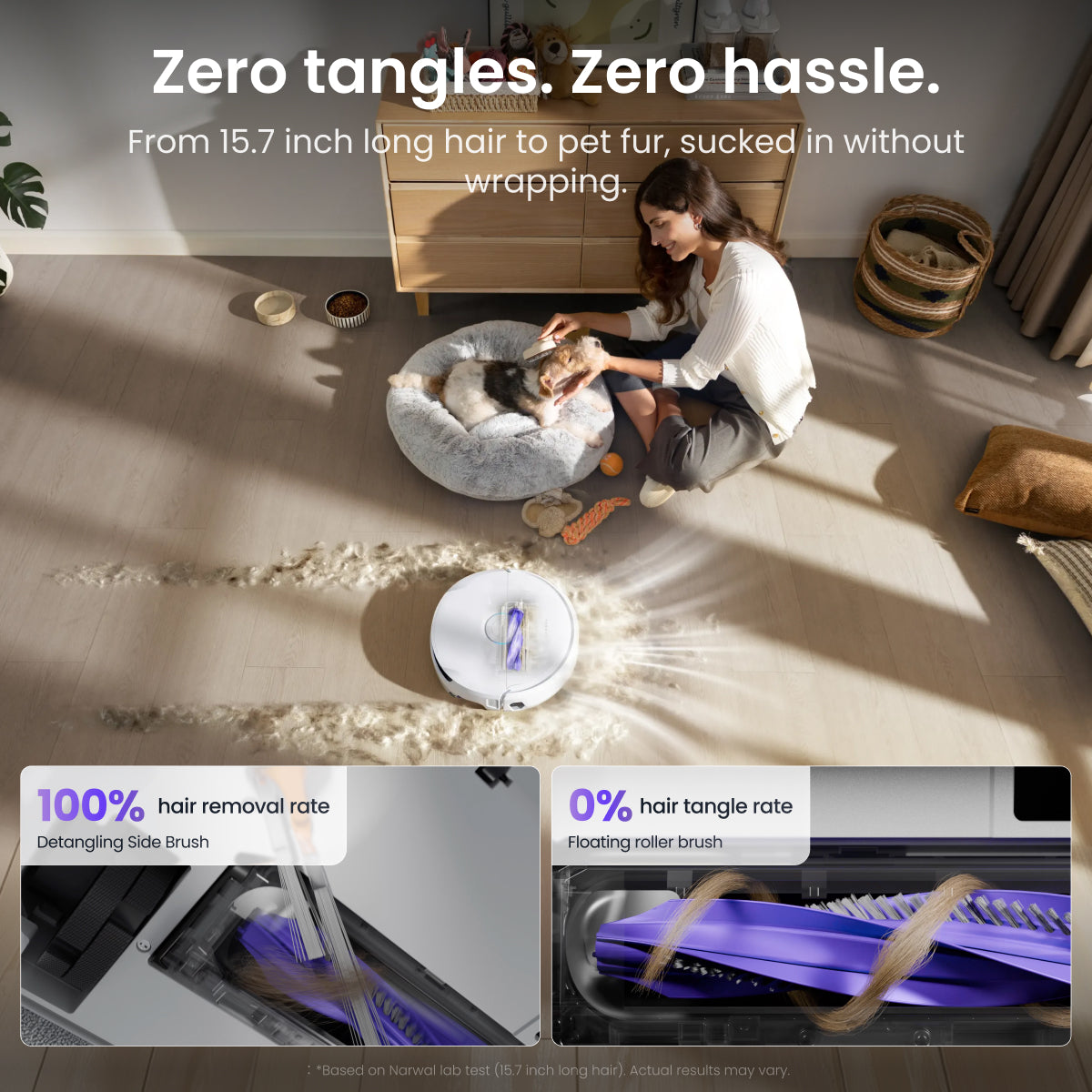 【New】Narwal Freo 20 Egde Track Robot Vacuum | Real-Time Self-Cleaning Mop | 31,000 Pa | DualFlow Tangle-Free