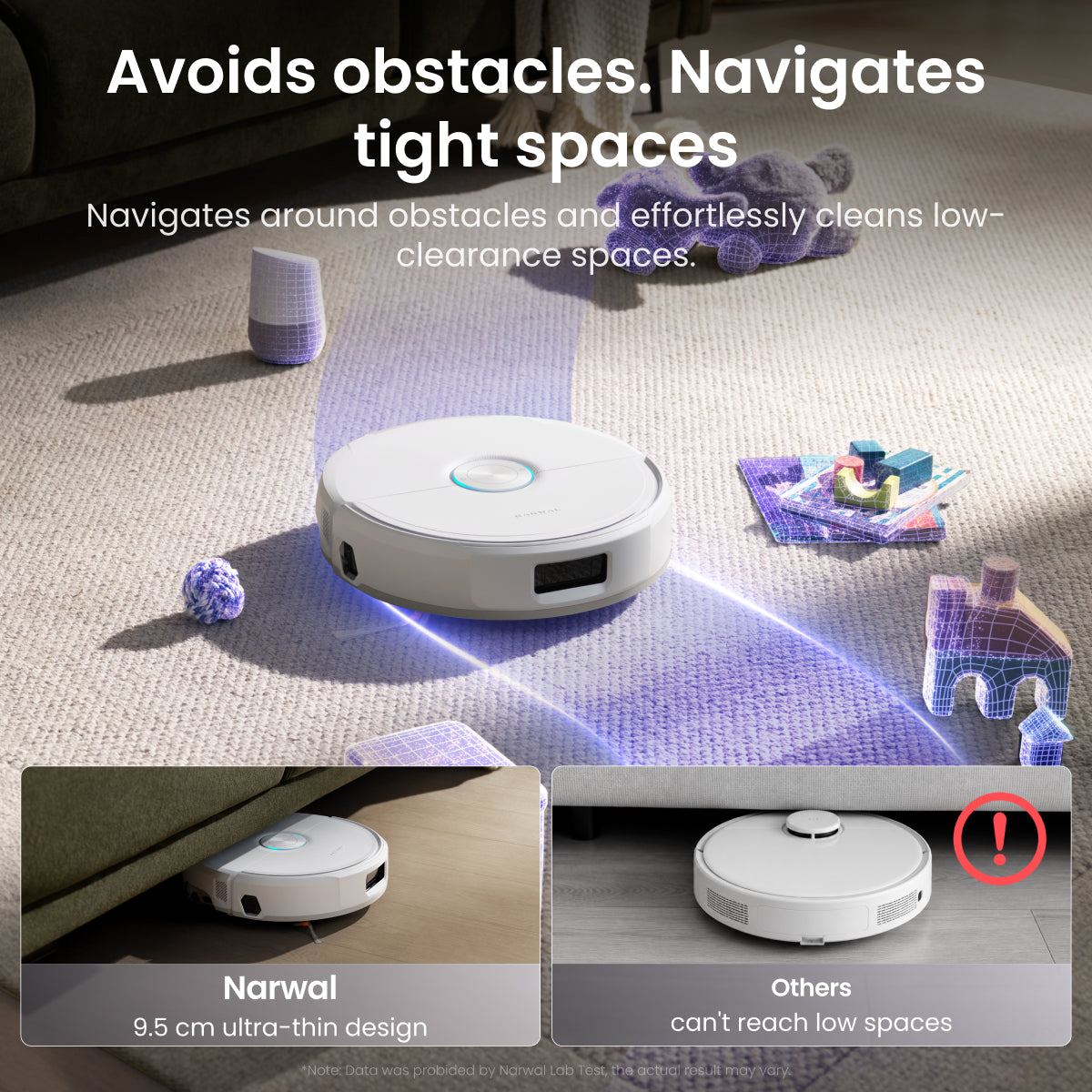 【New】Narwal Freo 20 Egde Track Robot Vacuum | Real-Time Self-Cleaning Mop | 31,000 Pa | DualFlow Tangle-Free