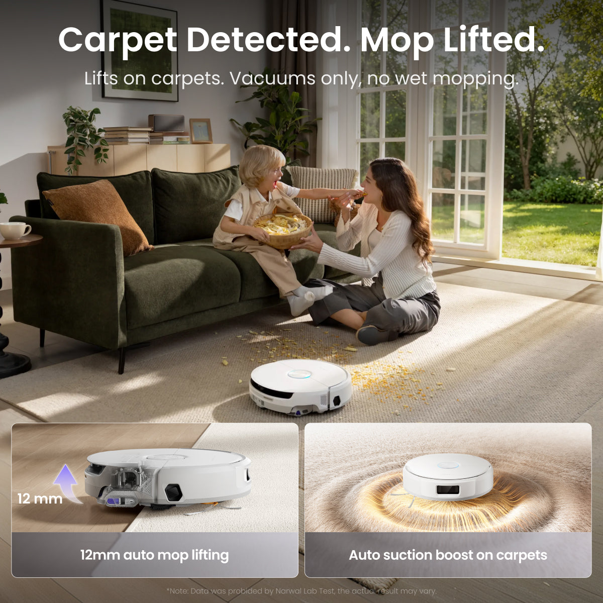 【New】Narwal Freo 20 Egde Track Robot Vacuum | Real-Time Self-Cleaning Mop | 31,000 Pa | DualFlow Tangle-Free