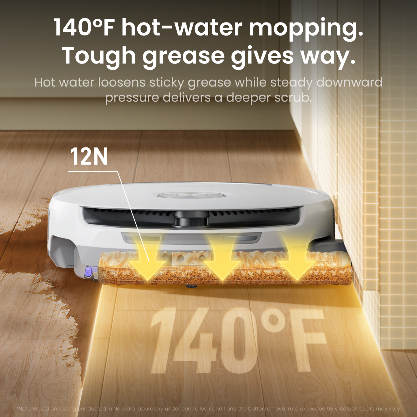 【New Arrival Pre-order】 Narwal Freo 20 Robot Vacuum Cleaner | FlowWash Mopping System |  Real-time self-cleaning | 31000Pa Suction Power | Dual Tangle-Free System | EdgeReach Mop Extension | Auto Mop Cleaning&Drying