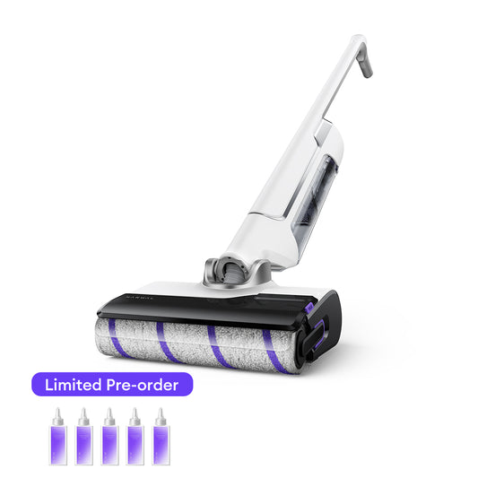 Narwal S20 Wet and Dry Vacuum cleaner | Lightweight · Effortless | Flat & 63°Flexible Turning | 0 Hair Tangling | 18N Mopping Pressure | Self-Cleaning &Smart lron Drying