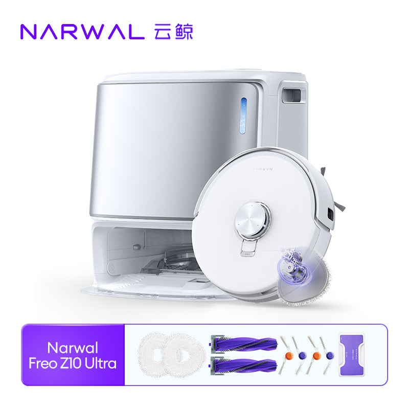 【Grand launch】Narwal Freo Z10 Ultra AI Robot Vacuum | Dual-Camera & Dual-Chip | EdgeReach™ Triangul