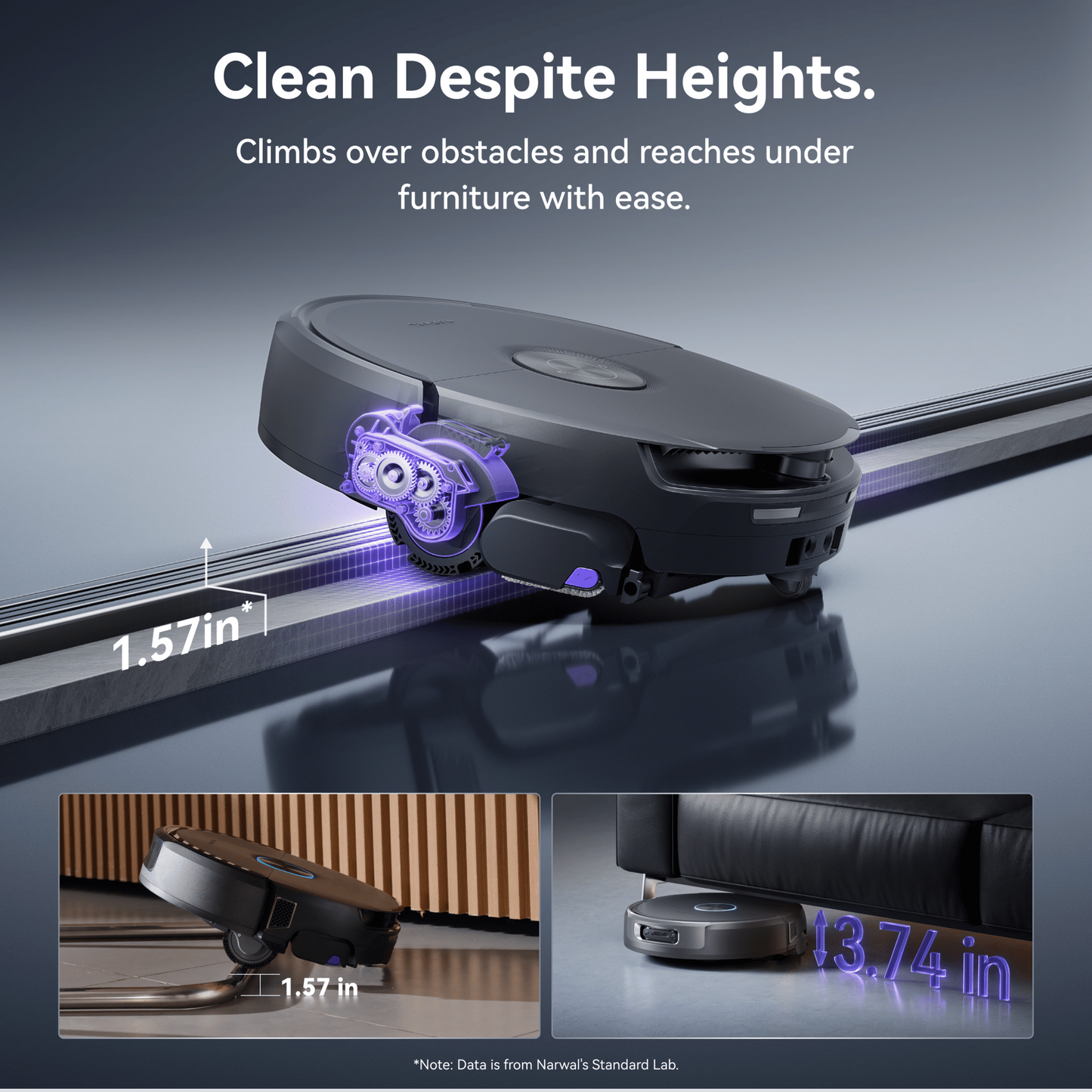 【Pre-order】Narwal Flow 2 Robot Vacuum & Mop | VLM OmniVision Model | TwinAI Dodge Obstacle Avoidance | AI Battery